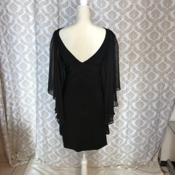 ♠️♠️SHEER JS BOUTIQUE BLACK DRESS♠️♠️ - Picture 3 of 4